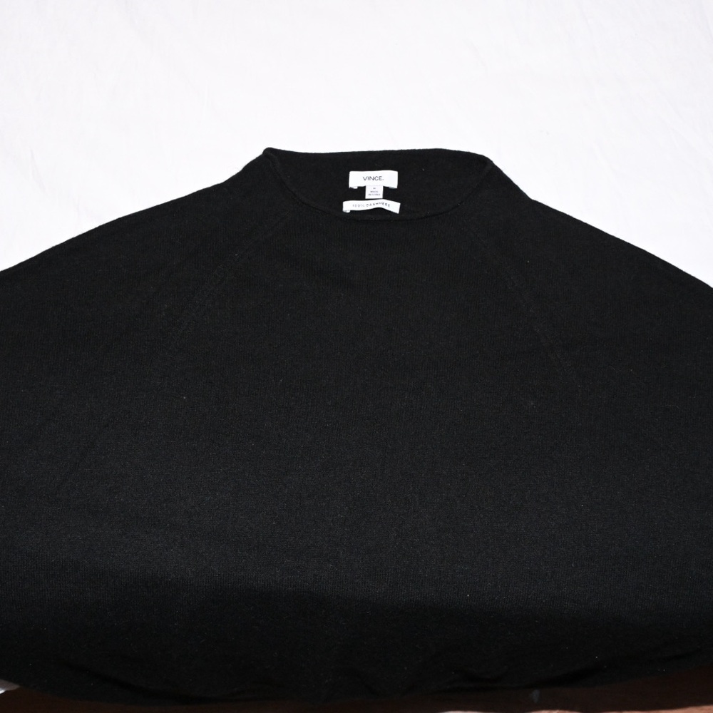 Vince Black Crewneck Sweater